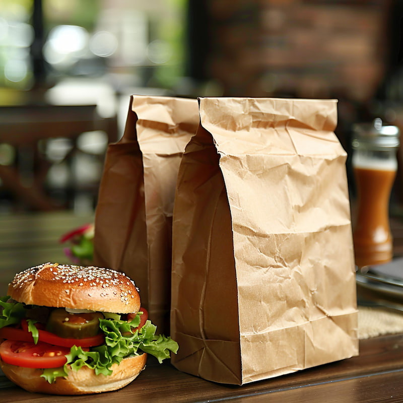 Saco para hambúrguer personalizado: sua marca em cada pedido